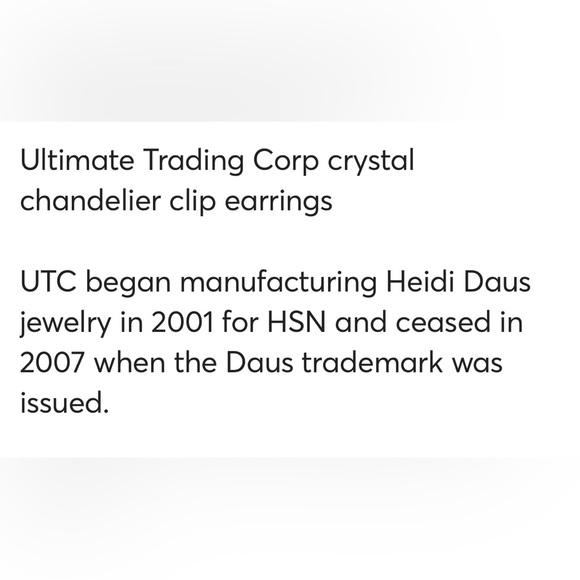 Heidi Daus “Whimsical Floral” EARLY Vintage flower clip earrings in Original box - Picture 10 of 12